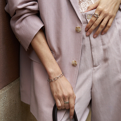 Срібна каблучка "Katrin" 7253 №20