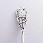 Серебряная ложка "Часы" 24023 от ювелирного магазина Оникс - 1