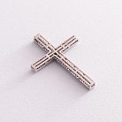 Золотий хрестик з діамантами пб0168ca от ювелирного магазина Оникс - 3