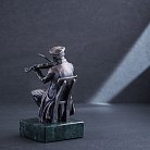 Срібна фігура ручної роботи "Скрипаль" сер00061 от ювелирного магазина Оникс - 1