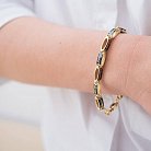 Ексклюзивний жіночий браслет (емаль) б01991 от ювелирного магазина Оникс - 5