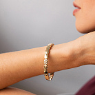 Браслет "Brianna" у жовтому золоті б05791 от ювелирного магазина Оникс - 3