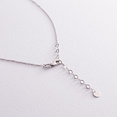 Кольє "Булава" у білому золоті кол02251 №4