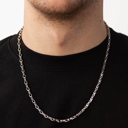 Чоловічий золотий ланцюжок ц00538 №3