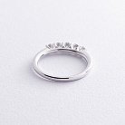Кольцо в белом золоте с бриллиантами кб0492cha от ювелирного магазина Оникс - 4