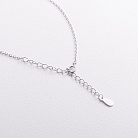 Серебряное колье "Isabelle" 181373 от ювелирного магазина Оникс - 3