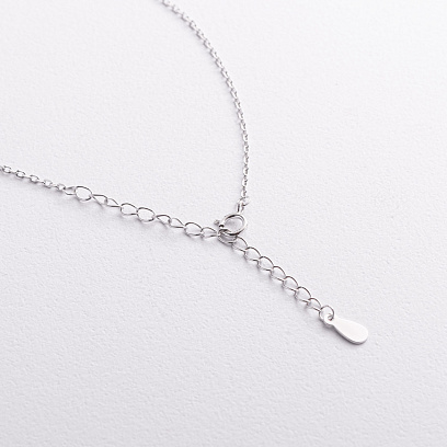Серебряное колье "Isabelle" 181373 №4