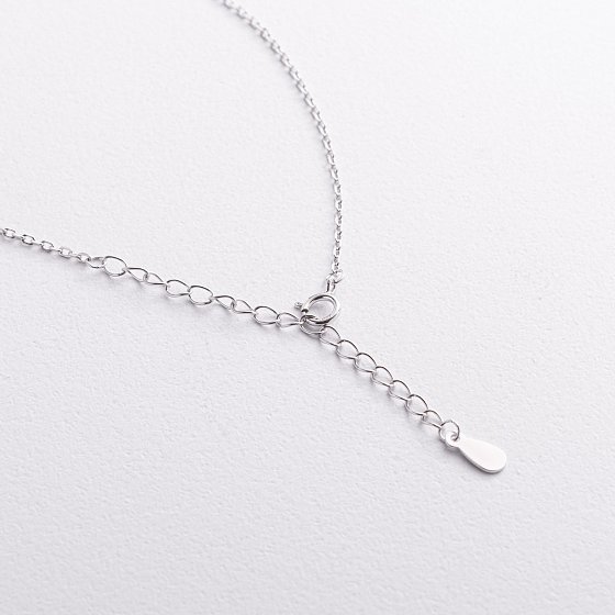 Серебряное колье "Isabelle" 181373 №4