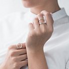 Срібний перстень "Кругообіг" 112250 от ювелирного магазина Оникс - 9