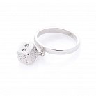 Серебряное кольцо "Игральная кость" 112092 от ювелирного магазина Оникс - 1