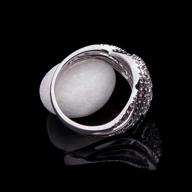 Ексклюзивна золота каблучка з діамантами MB2570Rgm від ювелірного магазину Онікс - 1