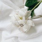 Браслет "Закохане серце" в білому золоті б04469 от ювелирного магазина Оникс - 1