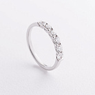 Золота каблучка з діамантами кб0645ri от ювелирного магазина Оникс