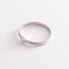 Серебряное кольцо "Сердце" 3887 от ювелирного магазина Оникс - 1