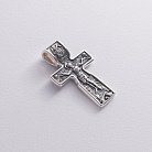 Срібний хрест з розп'яттям 133010 от ювелирного магазина Оникс