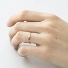 Золотое помолвочное кольцо с бриллиантом zberdh108 от ювелирного магазина Оникс - 6