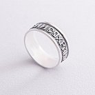 Серебряное кольцо "Спаси и сохрани" 11271 от ювелирного магазина Оникс - 2
