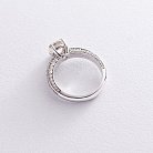 Золотое кольцо с бриллиантами к683 от ювелирного магазина Оникс - 4