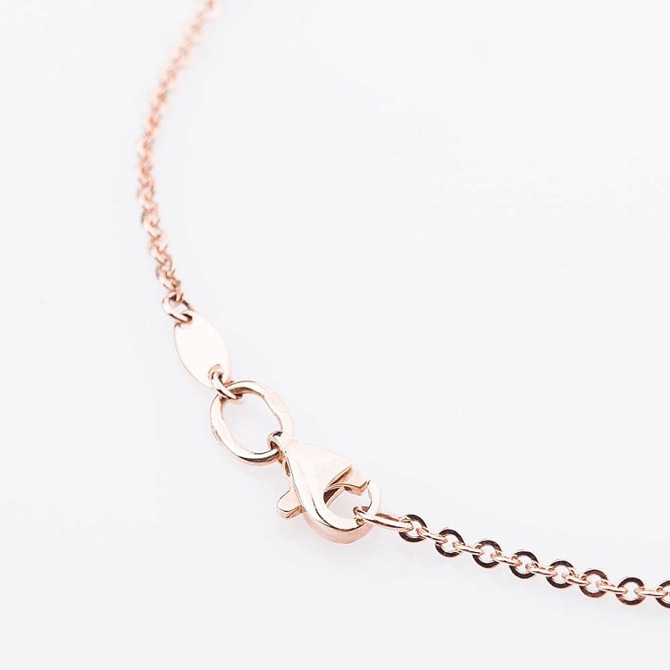 Золотий браслет на ногу "Серце" б02119 від ювелірного магазину Онікс - 2