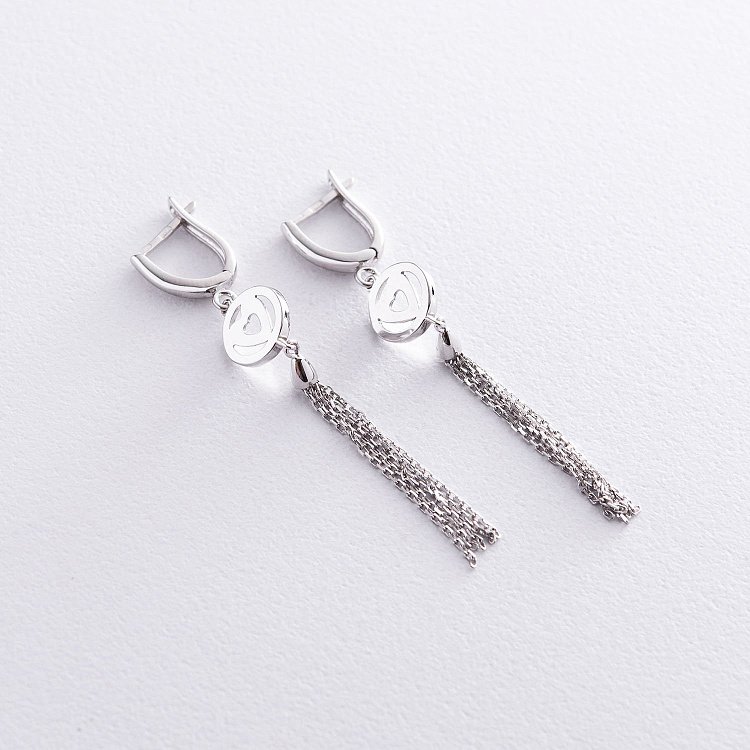 Золоті сережки "Абсолютна любов" с06881 від ювелірного магазину Онікс