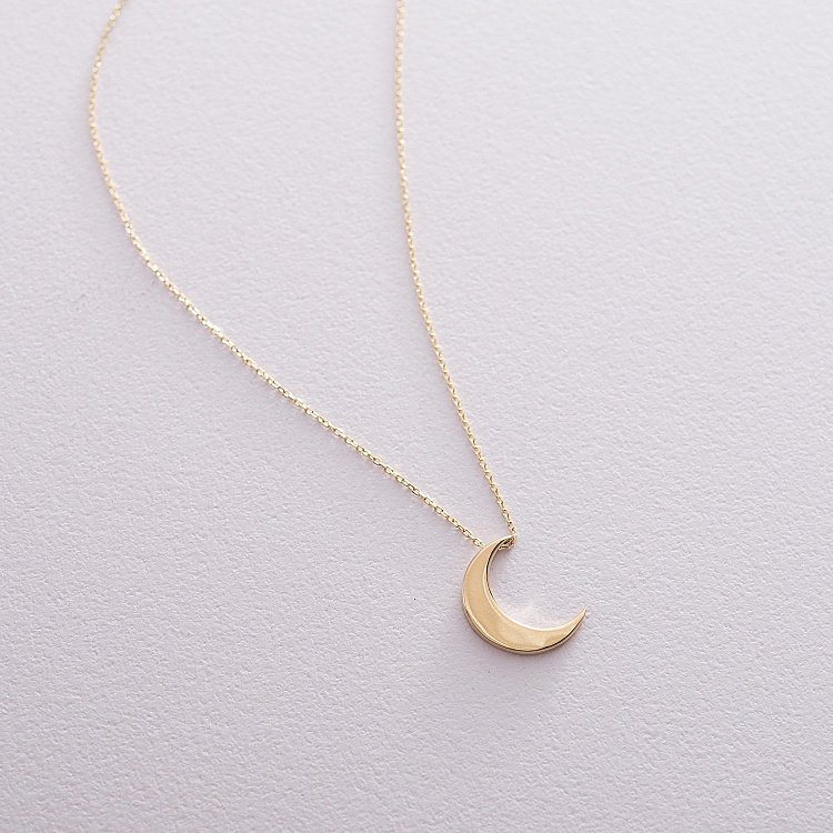 Золоте кольє "Місяць" кол01535 від ювелірного магазину Онікс