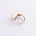 Каблучка "Megan" у жовтому золоті к08168 от ювелирного магазина Оникс - 2