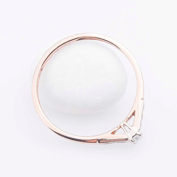 Помолвочное кольцо с бриллиантами 11810 от ювелирного магазина Оникс - 2