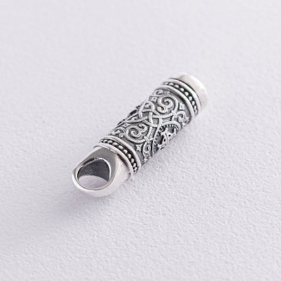 ﻿Срібний кулон - мощевик Хризма 133086 №4