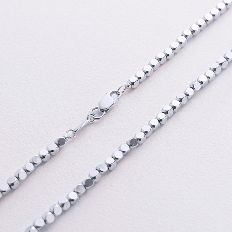 Колье "Кубики" (белое золото) кол01532 от ювелирного магазина Оникс