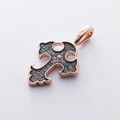 Православний хрест "Спас Нерукотворний. Прп. Петро і Февронія Муромське. Свт. Микола Мирлікійський п02664 №2