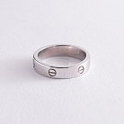 Серебряное кольцо "Love" 112614 от ювелирного магазина Оникс