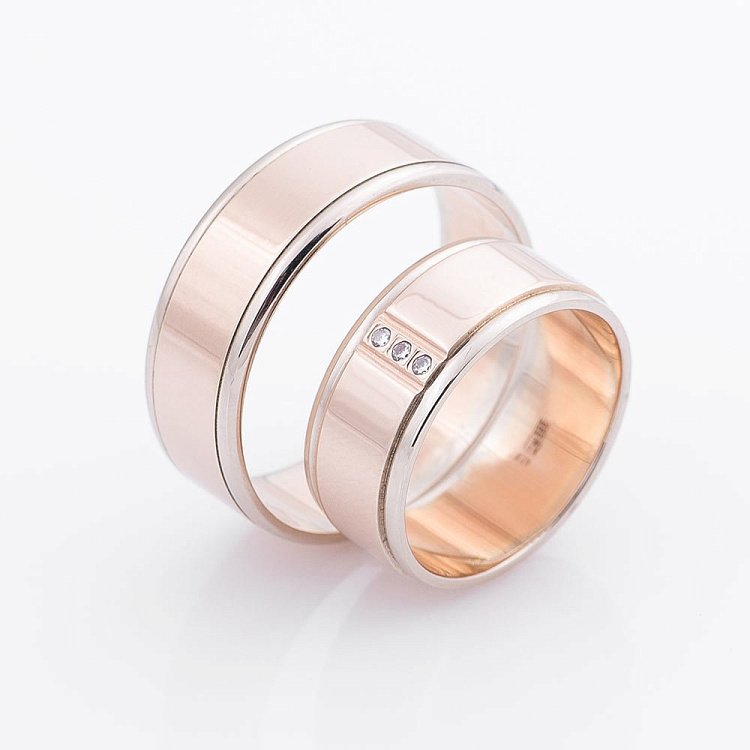 Обручальное кольцо обр000681 от ювелирного магазина Оникс - 2