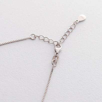 Срібний браслет на ногу 141362 №3