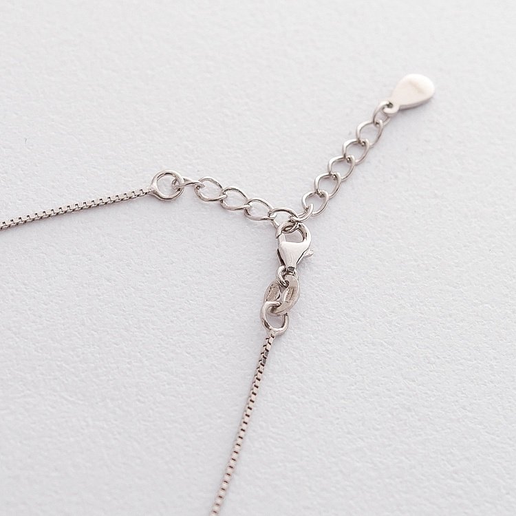 Срібний браслет на ногу 141362 від ювелірного магазину Онікс - 2