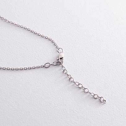 Срібне кольє "Мить" 181038 №3