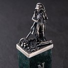 Срібна фігура ручної роботи "Наполеон Бонапарт" 23138 от ювелирного магазина Оникс - 2