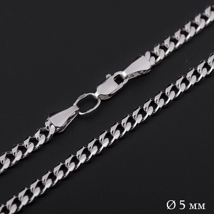 Срібний ланцюжок, Панцирне плетіння 10113 від ювелірного магазину Онікс - 2