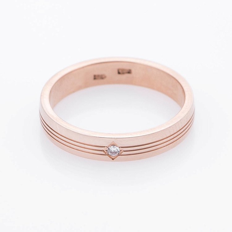 Жіноче обручку обр000222 - 1 Жіноче обручку обр000222 від ювелірного магазину Онікс - 1