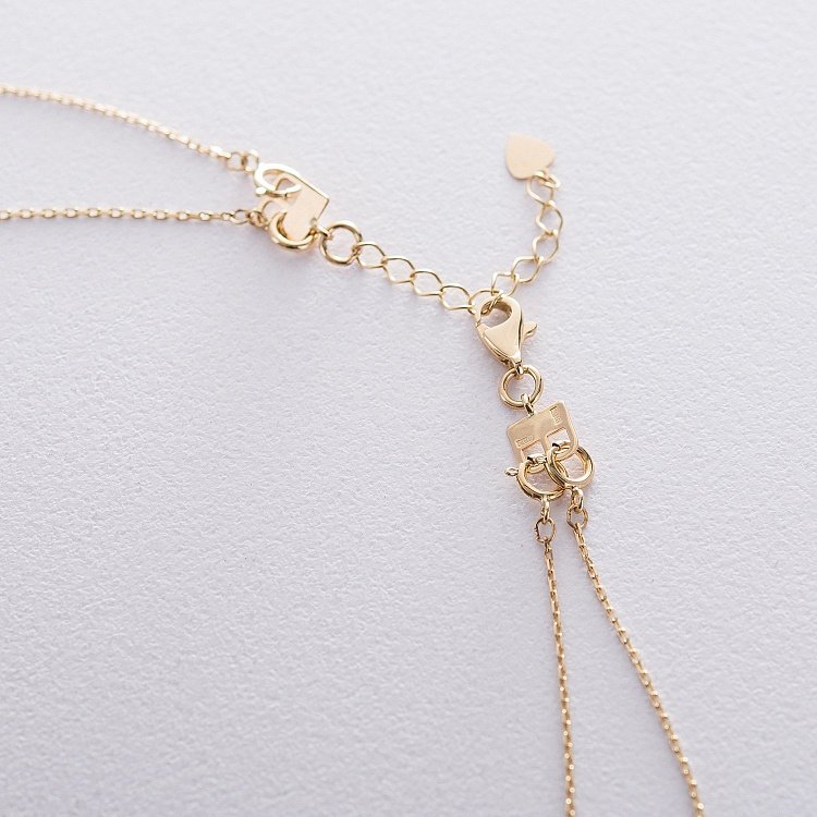 Золоте кольє Дуальність кол01407 від ювелірного магазину Онікс - 8