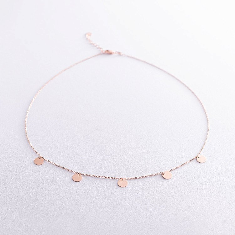 Золоте кольє "Монетки" кол01435 від ювелірного магазину Онікс - 2