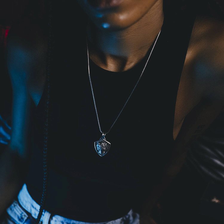 Срібний кулон "Азіатський тигр" 133193 від ювелірного магазину Онікс - 3