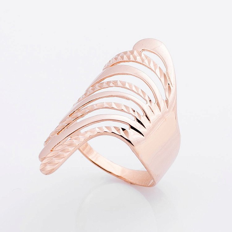 Золота каблучка к00873 від ювелірного магазину Онікс - 2