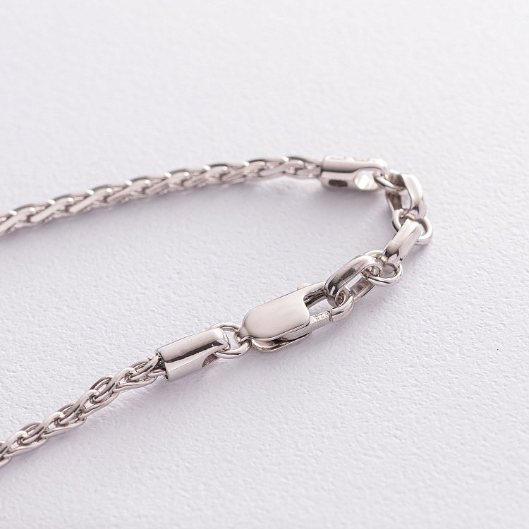 Чоловічий браслет з сріблом і золотою вставкою "Якір" Zancan EXB646-B від ювелірного магазину Онікс - 2