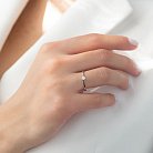 Помолвочное кольцо в белом золоте (бриллиант) JR99149 от ювелирного магазина Оникс - 3