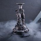 Срібний свічник "Моряки на кораблі" сер00027 от ювелирного магазина Оникс
