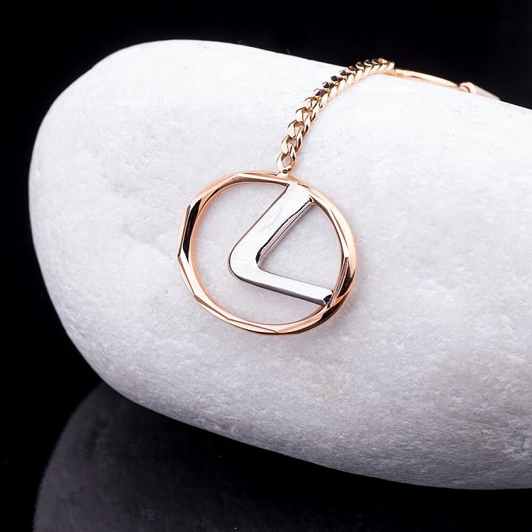 Золотий брелок "Lexus-Лексус" бр00044 від ювелірного магазину Онікс