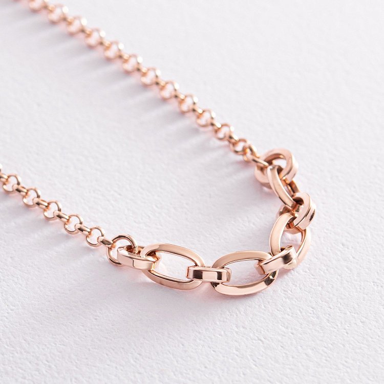 Золотой браслет "Цепочка" б05063 от ювелирного магазина Оникс - 3