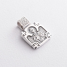 Серебряная ладанка "Святитель Николай. Ангел Хранитель" 13444 от ювелирного магазина Оникс - 1