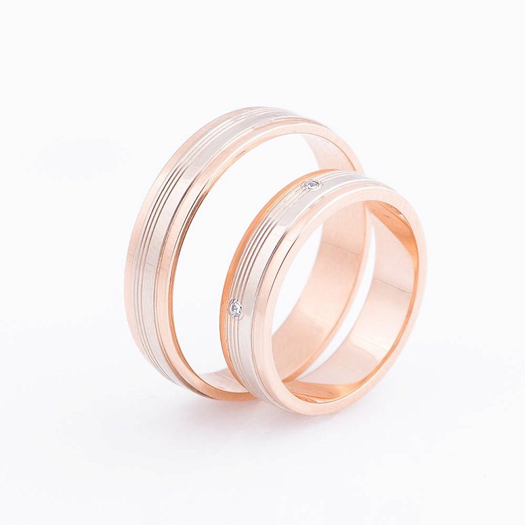 Обручальное кольцо обр000250 от ювелирного магазина Оникс - 2