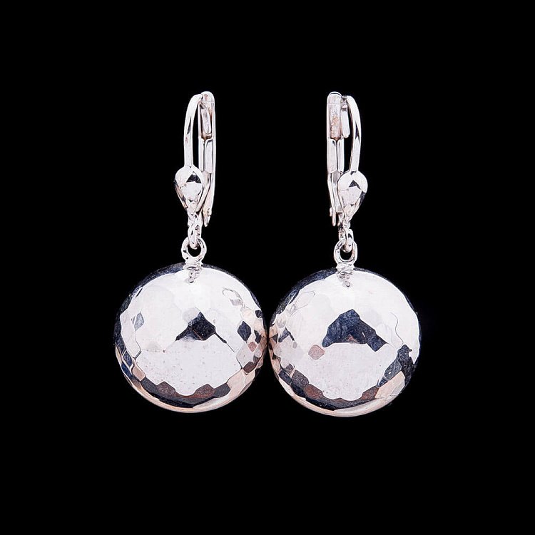 Золотые серьги "Шарики" с00761 от ювелирного магазина Оникс